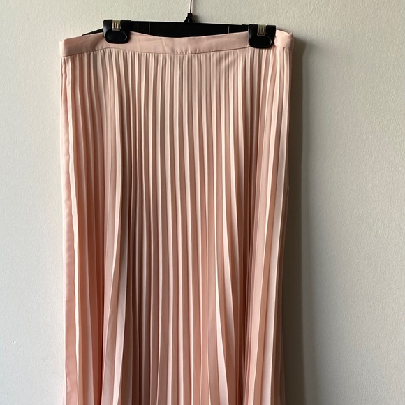 Pink accordion pleated skirt - Picture 1 of 4